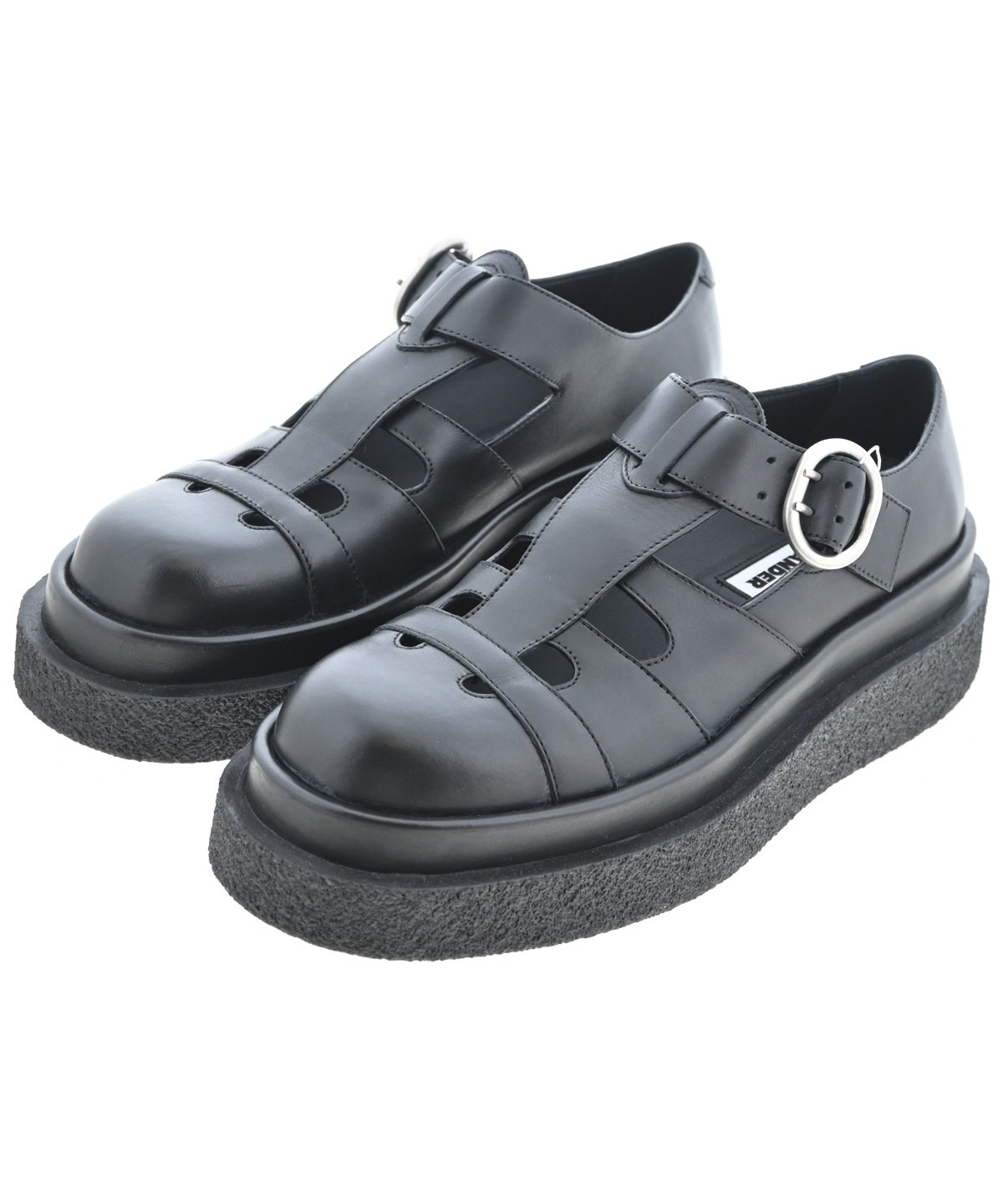 【ゆー】さま専用最終【JIL SANDER】 ダークグレー＆ダークネイビー ベル JIL SANDER（ジルサンダー）ビジネス・ドレスシューズ 黒 サイズ:EU41
