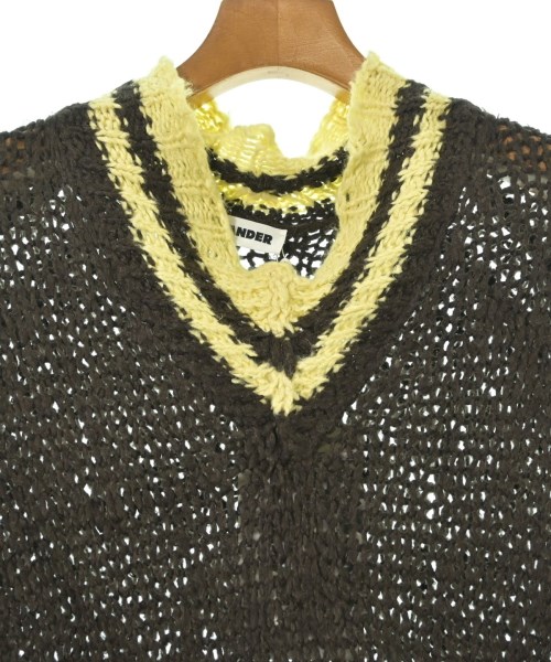 JIL SANDER（ジルサンダー）ニット・セーター 茶 サイズ:48(L位) メンズ/2200670783144