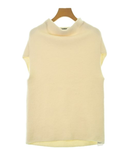 JIL SANDER(ジルサンダー)ベスト/ノースリーブ 白 サイズ:34(XXS位)/2200671600099