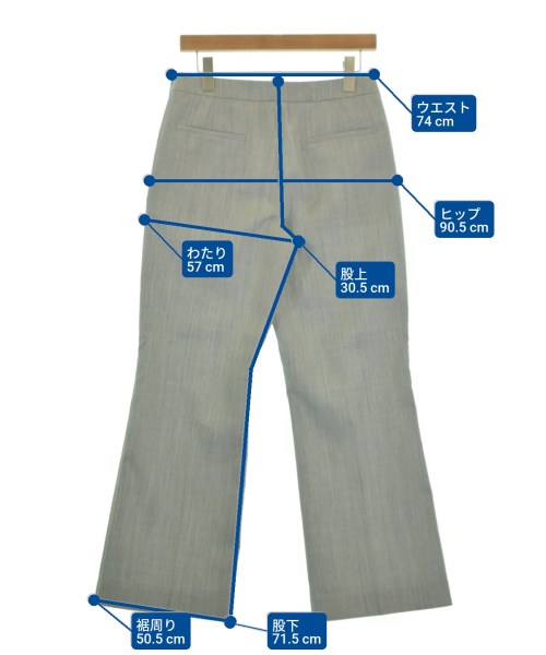 JIL SANDER（ジルサンダー）スラックス グレー サイズ:34(XS位) レディース/2200672108044