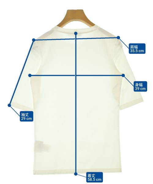 JIL SANDER（ジルサンダー）Tシャツ・カットソー 白 サイズ:S レディース/2200672315367