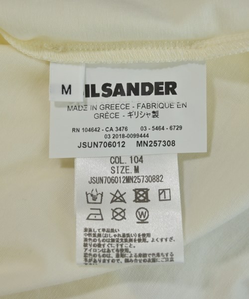 JIL SANDER（ジルサンダー）Tシャツ・カットソー 白 サイズ:M メンズ/2200726330100