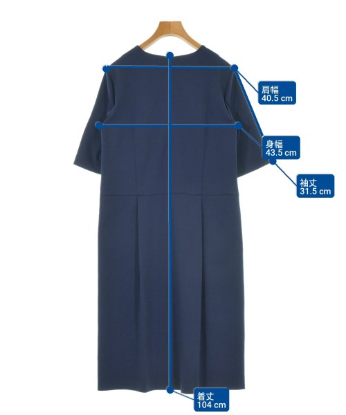 JIL SANDER（ジルサンダー）ワンピース 紺 サイズ:36(XS位) レディース/2200729343039