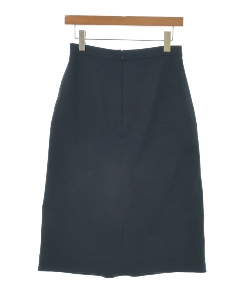JIL SANDER（ジルサンダー）ひざ丈スカート 紺 サイズ:34(XXS位) レディース/2200729944014