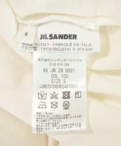 JIL SANDER（ジルサンダー）Tシャツ・カットソー 白 サイズ:S メンズ/2200730205098