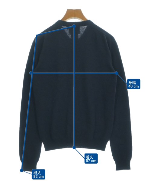 JIL SANDER（ジルサンダー）カーディガン 紺 サイズ:34(XXS位) レディース/2200730733010