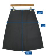 JIL SANDER（ジルサンダー）ひざ丈スカート 黒 サイズ:32(M位) レディース/2200730936183