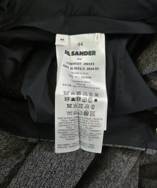 JIL SANDER（ジルサンダー）スラックス グレー サイズ:44(S位) メンズ/2200731037155