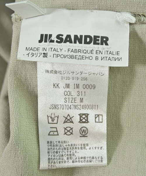 JIL SANDER（ジルサンダー）Tシャツ・カットソー カーキ サイズ:M メンズ/2200733467066