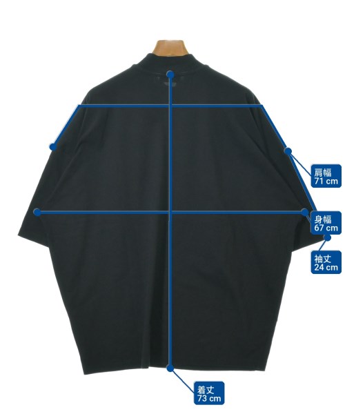JIL SANDER（ジルサンダー）Tシャツ・カットソー 黒 サイズ:L メンズ/2200733467073