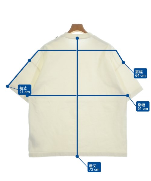 JIL SANDER（ジルサンダー）Tシャツ・カットソー 白 サイズ:L メンズ/2200732081126