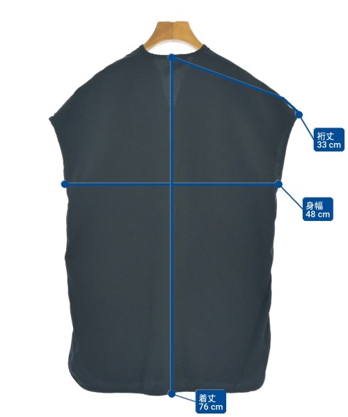 JIL SANDER（ジルサンダー）ブラウス 黒 サイズ:32(XXS位) レディース/2200733658013