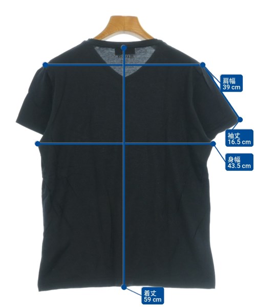 JIL SANDER（ジルサンダー）Tシャツ・カットソー 黒 サイズ:S メンズ/2200725337056