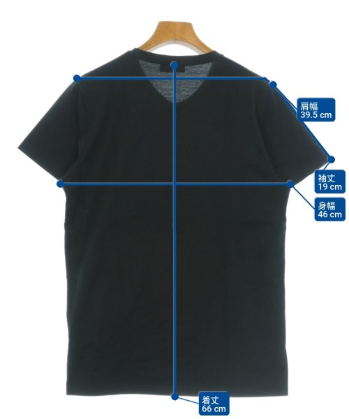 JIL SANDER（ジルサンダー）Tシャツ・カットソー 黒 サイズ:S メンズ/2200725337070