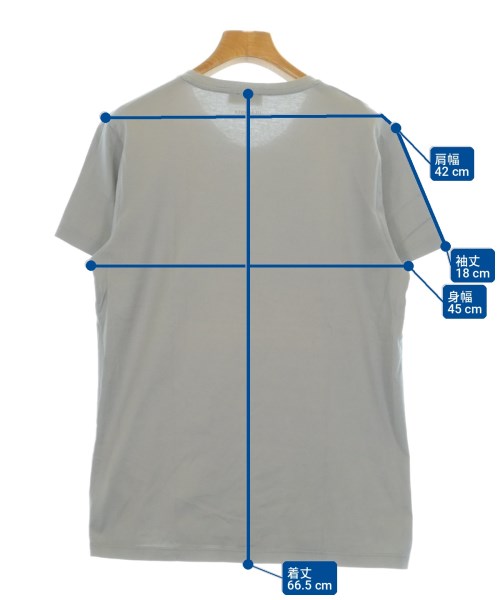 JIL SANDER（ジルサンダー）Tシャツ・カットソー グレー サイズ:S メンズ/2200725337087