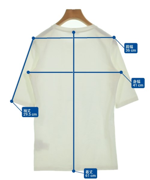 JIL SANDER（ジルサンダー）Tシャツ・カットソー 白 サイズ:M レディース/2200726469053