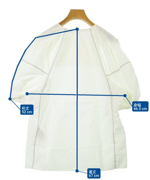 JIL SANDER（ジルサンダー）ブラウス 白 サイズ:40(M位) レディース/2200733654138