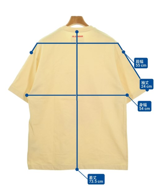 JIL SANDER（ジルサンダー）Tシャツ・カットソー 黄 サイズ:S メンズ/2200735066205