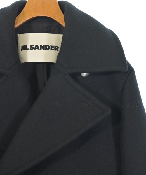 JIL SANDER（ジルサンダー）ピーコート 紺 サイズ:44(S位) メンズ/2200736811019