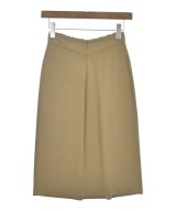 JIL SANDER（ジルサンダー）ひざ丈スカート ベージュ サイズ:34(XXS位) レディース/2200727497086