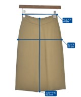 JIL SANDER（ジルサンダー）ひざ丈スカート ベージュ サイズ:34(XXS位) レディース/2200727497086