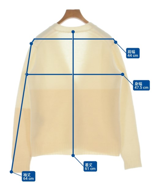 JIL SANDER（ジルサンダー）カーディガン 白 サイズ:34(XXS位) レディース/2200738203348