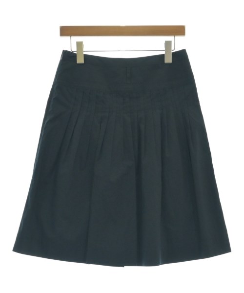 JIL SANDER（ジルサンダー）ひざ丈スカート 紺 サイズ:32(XXS位) レディース/2200714960395