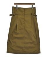 JIL SANDER（ジルサンダー）ロング・マキシ丈スカート 茶 サイズ:34(XXS位) レディース/2200720366013