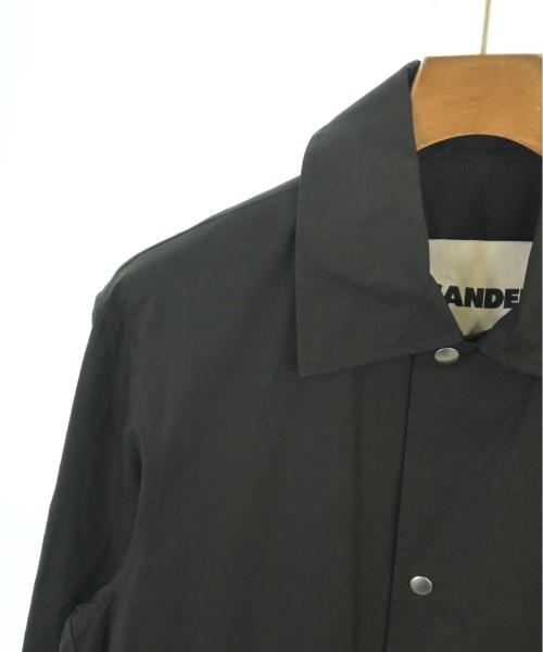 JIL SANDER（ジルサンダー）ステンカラーコート 黒 サイズ:44(S位) メンズ/2200720366143