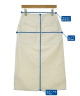 JIL SANDER（ジルサンダー）ロング・マキシ丈スカート 白 サイズ:34(XXS位) レディース/2200721392042