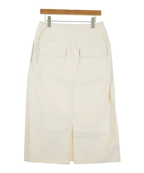 JIL SANDER（ジルサンダー）ロング・マキシ丈スカート 白 サイズ:38(S位) レディース/2200721392059