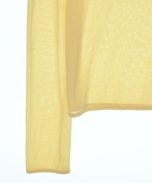 JIL SANDER（ジルサンダー）Tシャツ・カットソー 黄 サイズ:34(XXS位) レディース/2200716371175