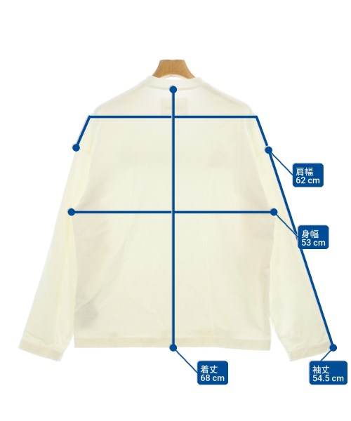 JIL SANDER（ジルサンダー）Tシャツ・カットソー 白 サイズ:XS メンズ/2200722306055