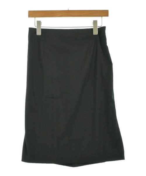 JIL SANDER（ジルサンダー）ひざ丈スカート 黒 サイズ:34(XXS位) レディース/2200718911027