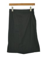 JIL SANDER（ジルサンダー）ひざ丈スカート 黒 サイズ:34(XXS位) レディース/2200718911027