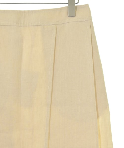 JIL SANDER（ジルサンダー）ひざ丈スカート ベージュ サイズ:32(XXS位) レディース/2200722624043