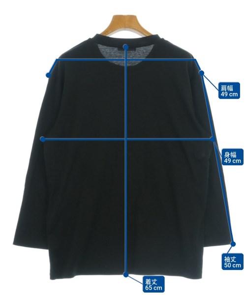 JIL SANDER（ジルサンダー）Tシャツ・カットソー 黒 サイズ:L レディース/2200719349089