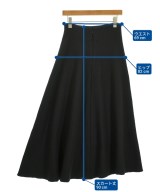 JIL SANDER（ジルサンダー）ロング・マキシ丈スカート 黒 サイズ:34(XXS位) レディース/2200723154150