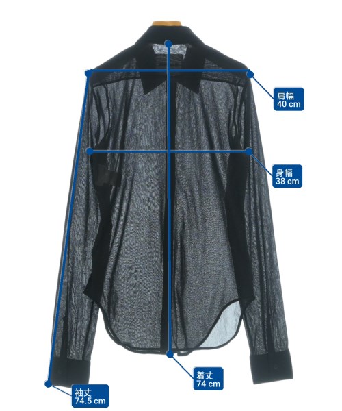 JIL SANDER（ジルサンダー）ブラウス 黒 サイズ:38(S位) レディース/2200723598138