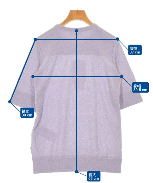 JIL SANDER（ジルサンダー）ニット・セーター 紫 サイズ:36(XS位) レディース/2200720241044