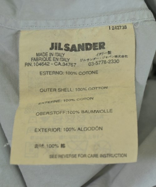 JIL SANDER（ジルサンダー）カジュアルシャツ グレー サイズ:38(S位) メンズ/2200724443079