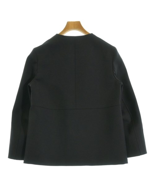 JIL SANDER（ジルサンダー）ノーカラージャケット 紺 サイズ:36(XS位) レディース/2200726412042