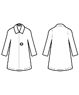 JIL SANDER（ジルサンダー）ステンカラーコート 黒 サイズ:36(XS位) レディース/2200727052025
