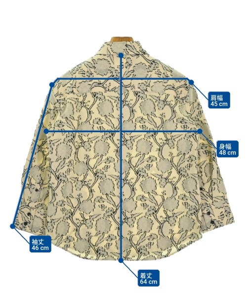JIL SANDER（ジルサンダー）カジュアルシャツ ベージュ サイズ:32(XS位) レディース/2200702598630