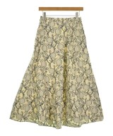 JIL SANDER（ジルサンダー）ロング・マキシ丈スカート ベージュ サイズ:32(XS位) レディース/2200703575067