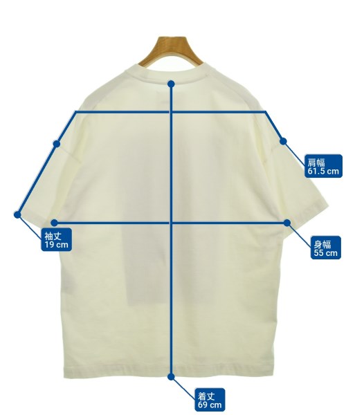 JIL SANDER（ジルサンダー）Tシャツ・カットソー 白 サイズ:M メンズ/2200727823168