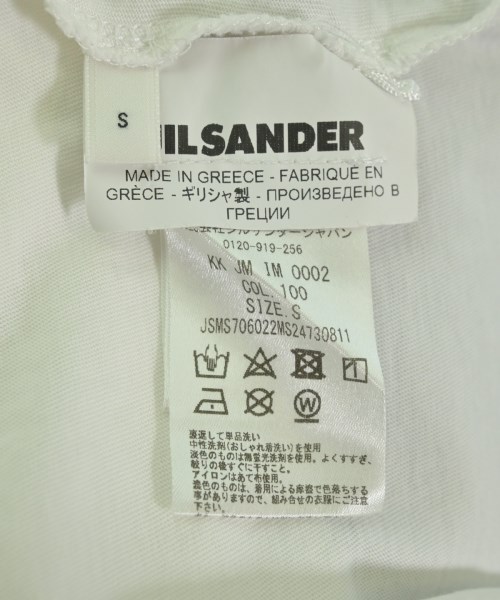JIL SANDER（ジルサンダー）Tシャツ・カットソー 白 サイズ:S メンズ/2200727823182