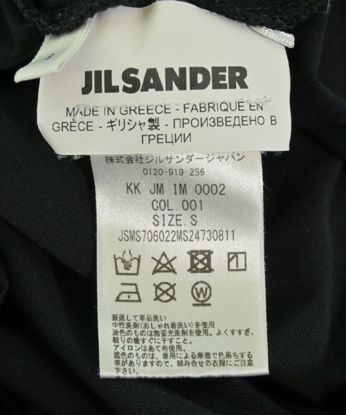 JIL SANDER（ジルサンダー）Tシャツ・カットソー 黒 サイズ:S メンズ/2200727823199