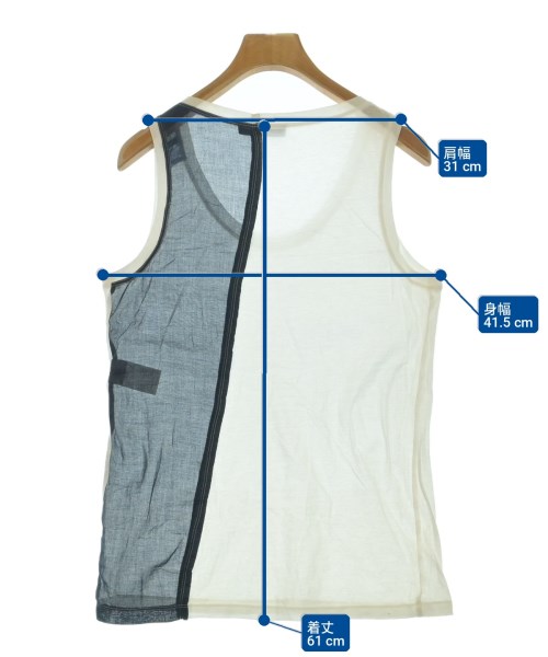 JIL SANDER NAVY（ジルサンダーネイビー）タンクトップ 白 サイズ:S レディース/2200728039100
