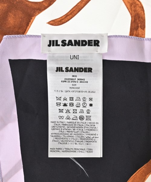 JIL SANDER（ジルサンダー）バンダナ・スカーフ 茶 サイズ:UNI レディース/2200682353151